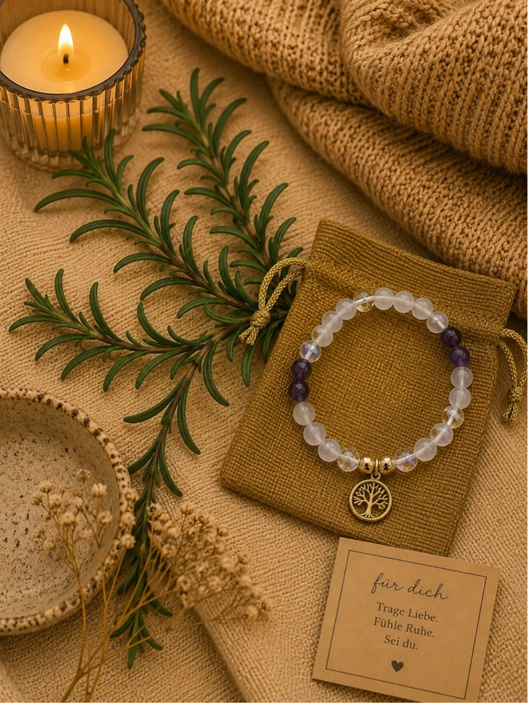 ✨ Kugelarmband Herzöffner – Harmonie für Herz & Seele ✨
