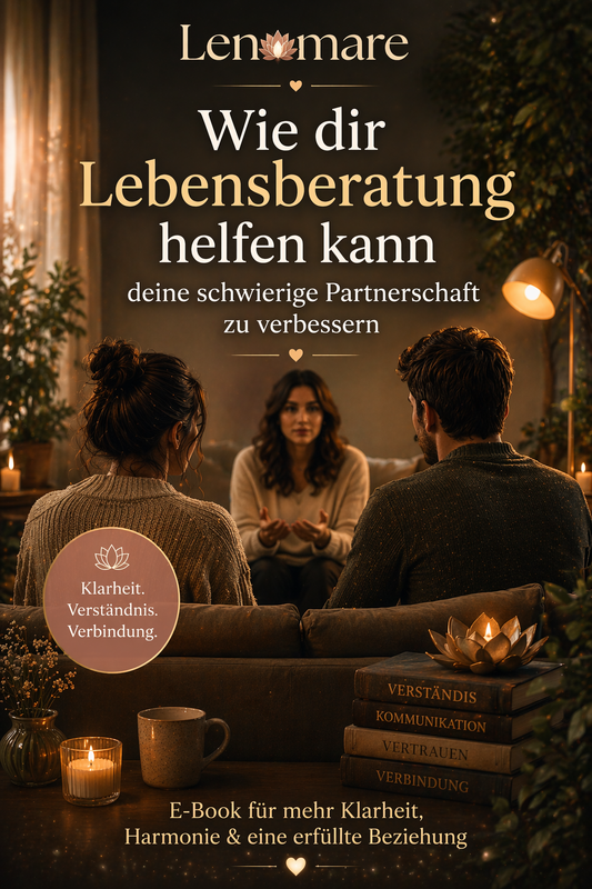 Wie dir Lebensberatung helfen kann deine schwierige Partnerschaft zu verbessern – E-Book für Klarheit, Kommunikation & Beziehung retten