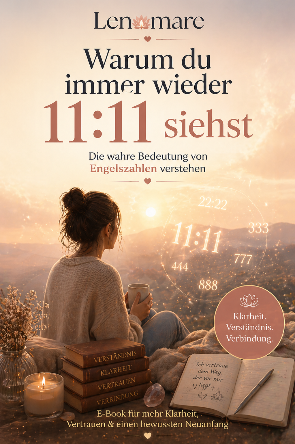 Warum du immer wieder 11:11 siehst – Die wahre Bedeutung von Engelszahlen verstehen (E-Book)